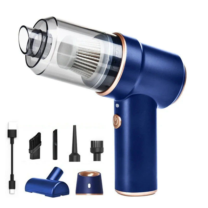 8000PA Handheld Car Vacuum - Blowable & Wireless